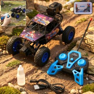 Remote Control Rock Crawler Off Road Toy Car (1 Pc)