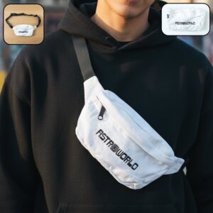 Adjustable Waist Bag Crossbody Sling Bag (1 Pc, 21 x 14 Cm)