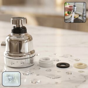 360° Rotating Kitchen Faucet Sprayer Head (1 Pc)