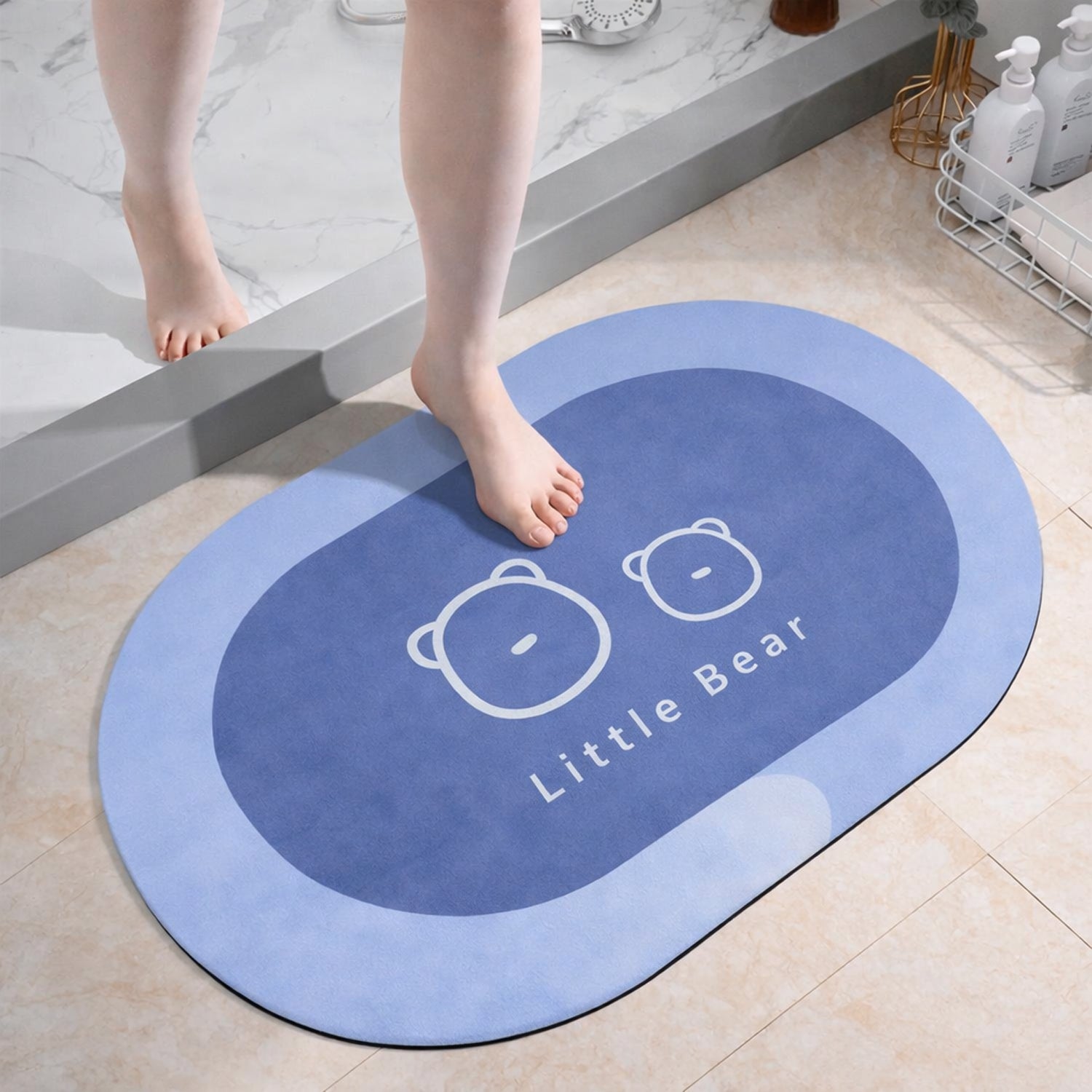 Premium Little Bear Printed Soft Non-Slip Bath Mat (1 Pc, 118x79 Cm) 1 Premium Little Bear Printed Soft Non-Slip Bath Mat (1 Pc, 118x79 Cm)