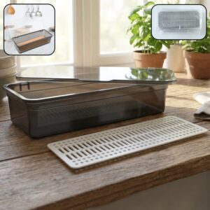 Multipurpose Kitchen Sink Organizer Tray (1 Pc, 27x12 Cm)