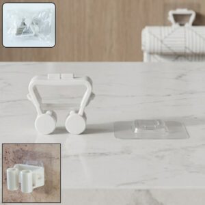 Plastic Magic Broom Holder Wall Mounted (1 Pc)