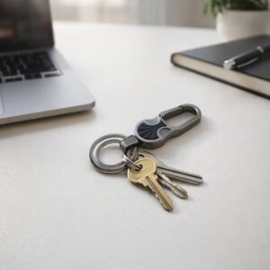 Premium Metal Key Holder Keychain 1 Pc