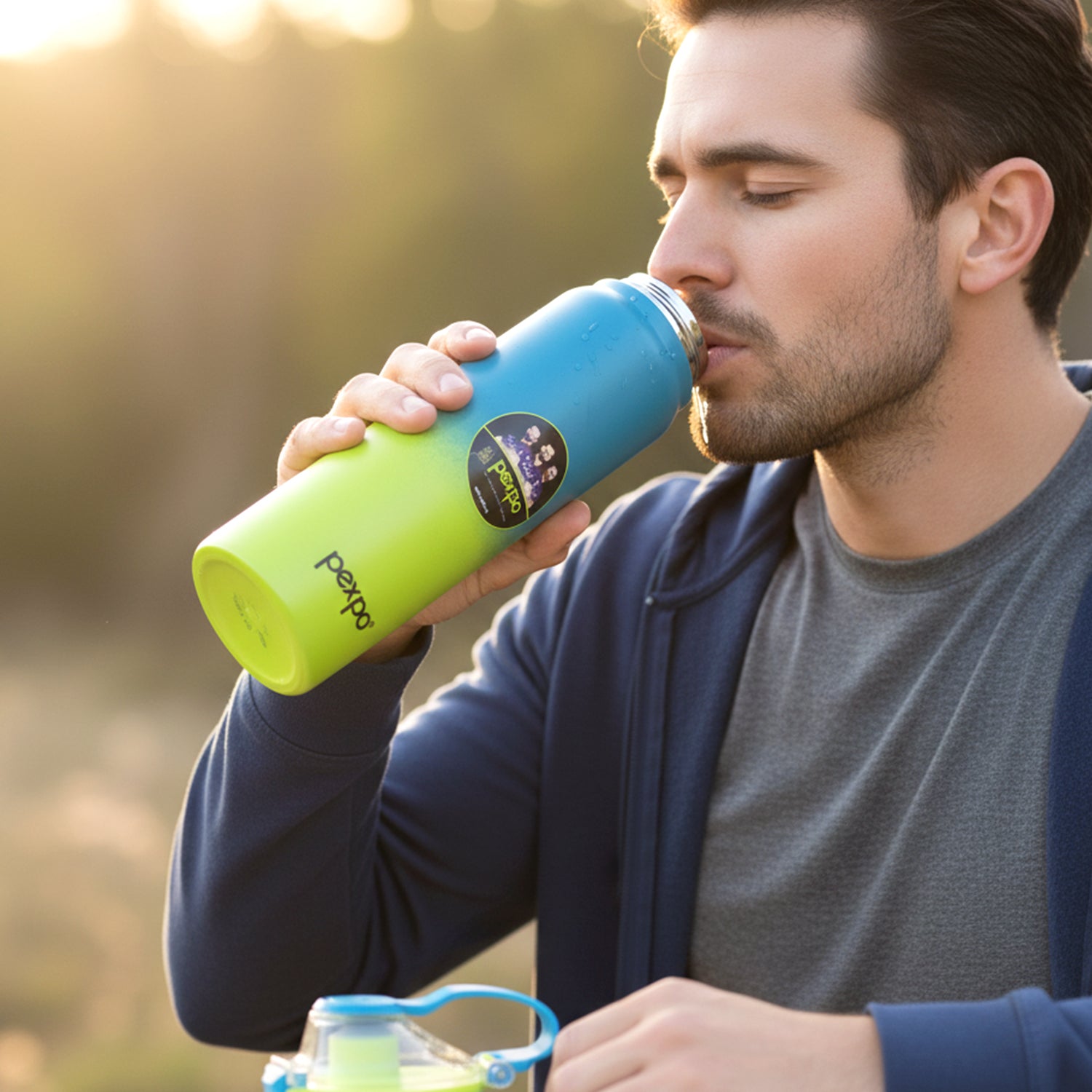 Pexpo Amaze Hot & Cold Insulated Stainless Steel Water Bottle 800 ML 3 Pexpo Amaze Hot & Cold Insulated Stainless Steel Water Bottle 800 ML - Image 3