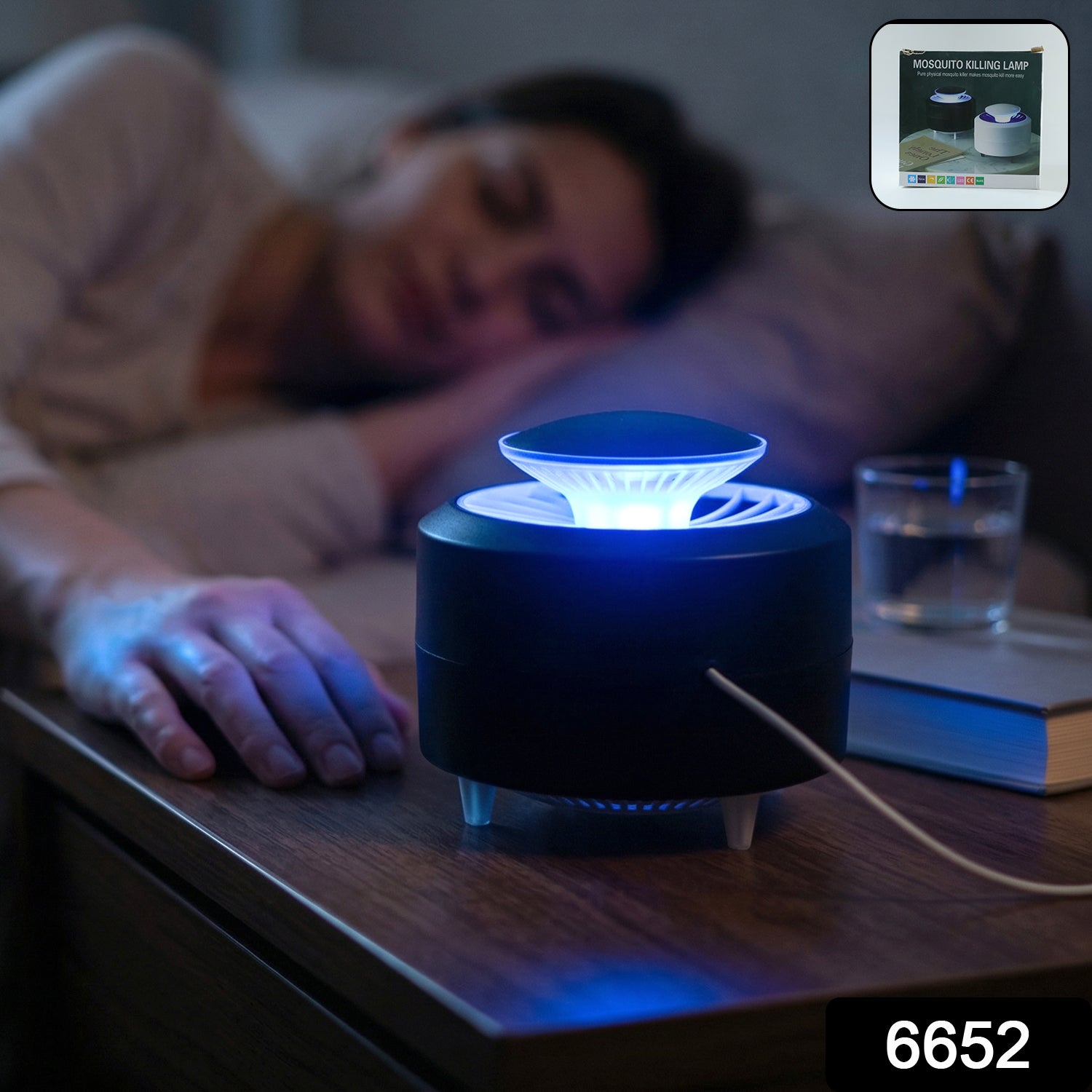 Electric Mosquito Killer Lamp USB Powered Mosquito Trap Night Lamp (1 Pc) 2 Electric Mosquito Killer Lamp USB Powered Mosquito Trap Night Lamp (1 Pc) - Image 2