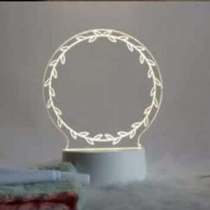 ACRYLIC MESSAGE BOARD ROUND