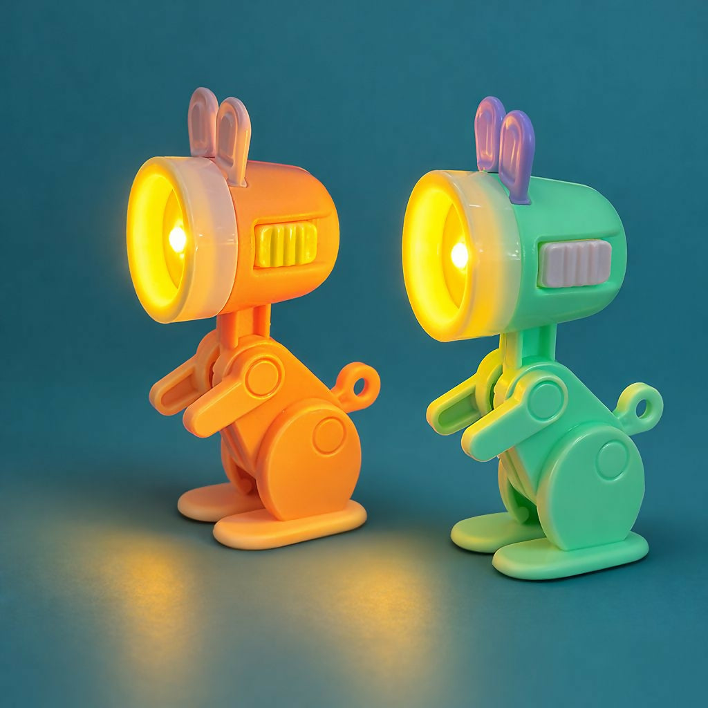 Cute Bunny LED Mini Flashlight Toy for Kids Portable Torch Light (Color may vary) 2 Cute Bunny LED Mini Flashlight Toy for Kids Portable Torch Light (Color may vary) - Image 2