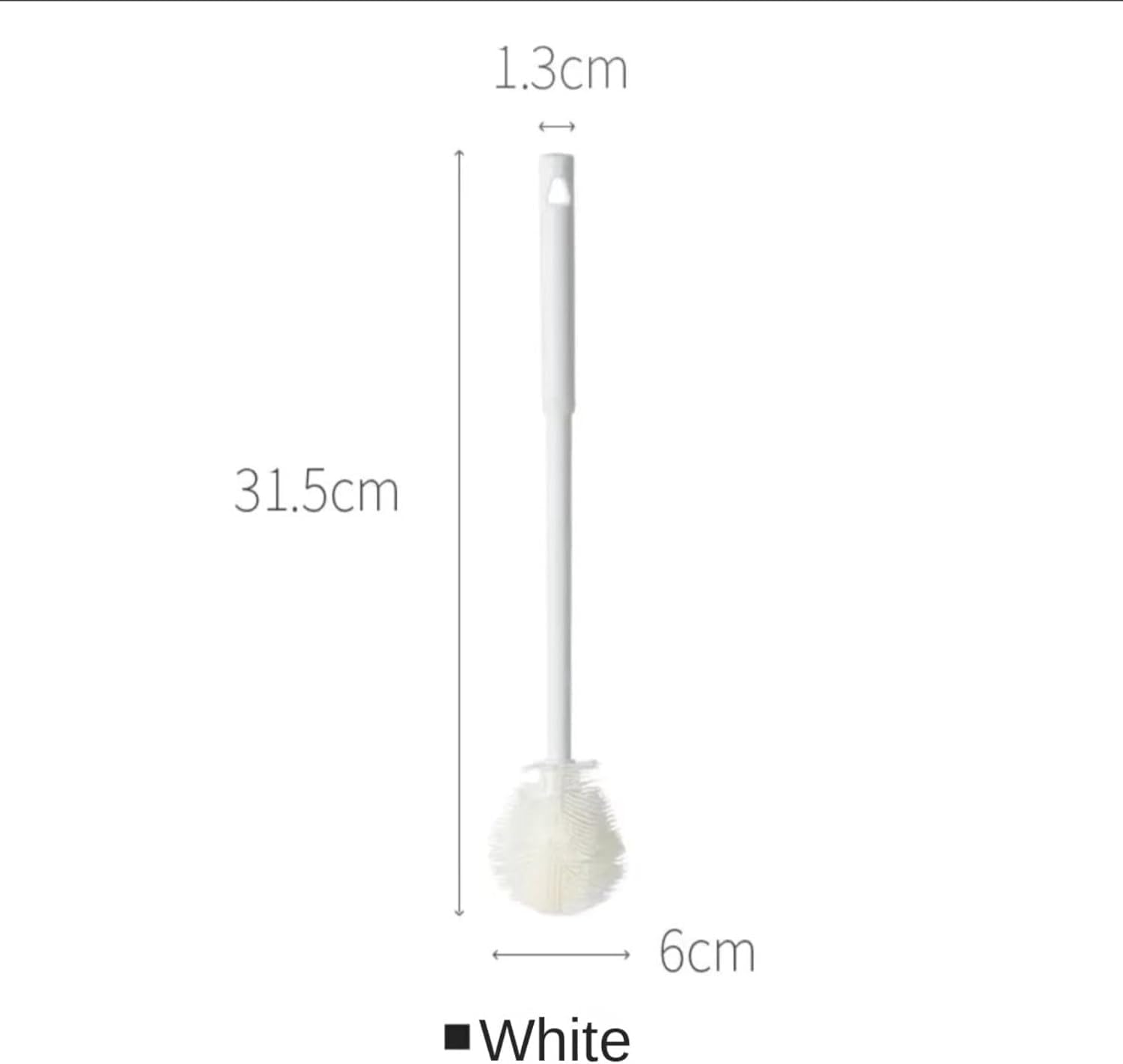 white Multifunctional Soft Silicone Bottle Brush Flexible 1 white Multifunctional Soft Silicone Bottle Brush Flexible