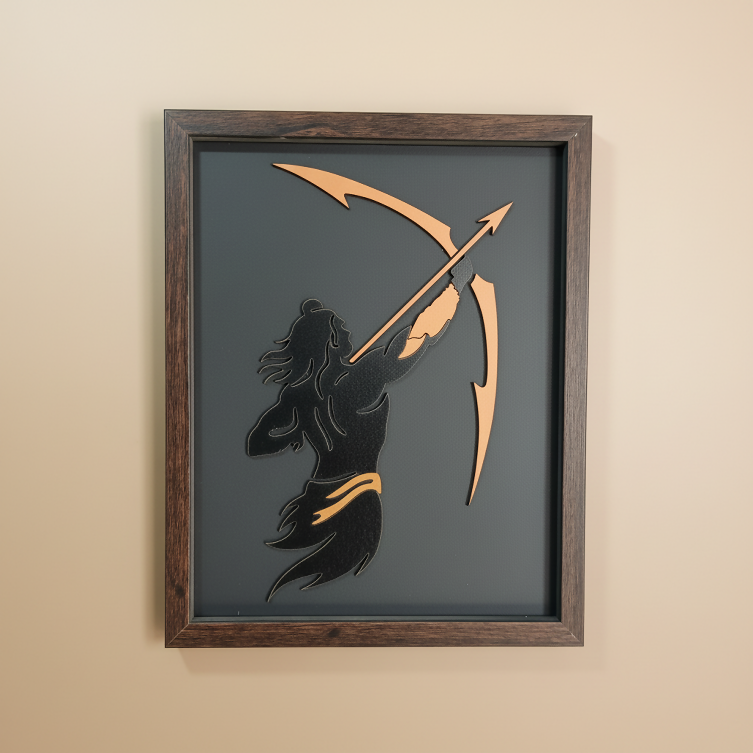 Lord Ram Wall Art Frame| Premium Minimalist Spiritual Wall Art for Living Room, Office & Meditation Space 1 Lord Ram Wall Art Frame| Premium Minimalist Spiritual Wall Art for Living Room, Office & Meditation Space