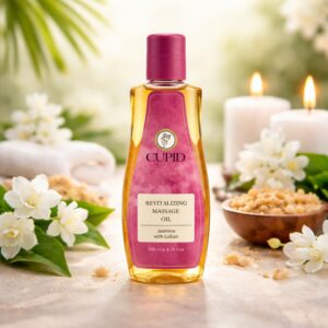 Cupid Revitalizing Massage Oil with Jasmine & Loban Relaxing Body Care Oil (100 ML)