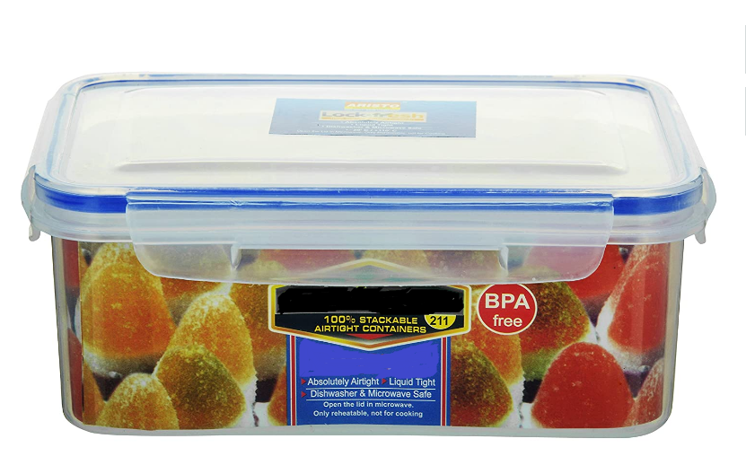 PLASTIC SQUARE FOOD CONTAINER (1 PIS) 1 PLASTIC SQUARE FOOD CONTAINER (1 PIS)