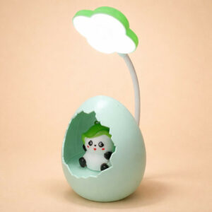 Cute Egg Panda LED Night Lamp with Cloud Light Desk Decor