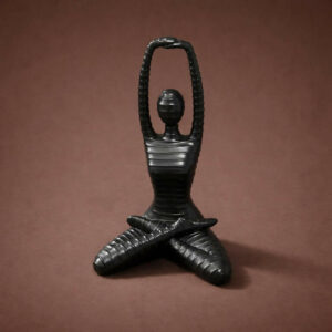 Yoga Meditation Sculpture Showpiece for Home Decor Tabletop(Color may vary)