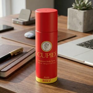 CUPID Deodorant Body Spray - RIZZ Pride Fragrance for Men (150 ml)