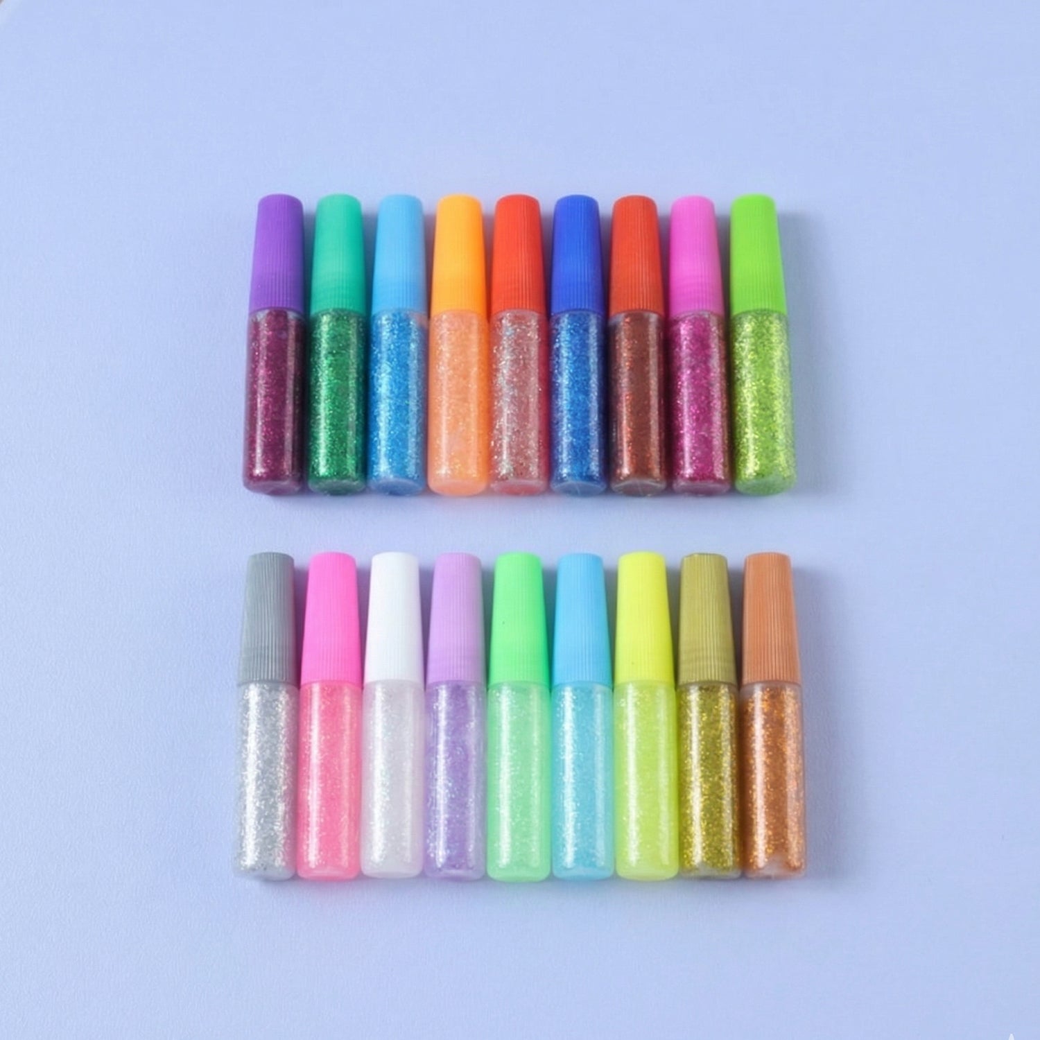 18 Assorted Color Glitter Glue Pens Set for Art & Craft Decoration 3 18 Assorted Color Glitter Glue Pens Set for Art & Craft Decoration - Image 3