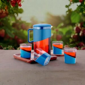 Nion with Jug with 4 serving Glass