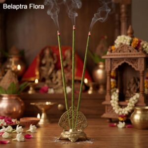 Belpatra Flora Incense Sticks Fresh Green Leaf Aroma for Home & Rituals