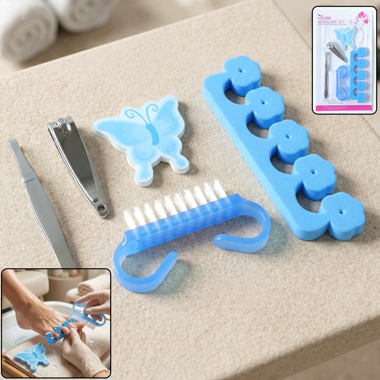 Premium 5 In 1 Manicure Pedicure Kit 1 Premium 5 In 1 Manicure Pedicure Kit