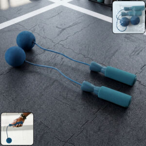 Fitness Wrist Ball Exercise Tool with Handle Grip (2 Pc)