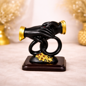 Decorative Couple Hands Showpiece with Stand for Home Décor