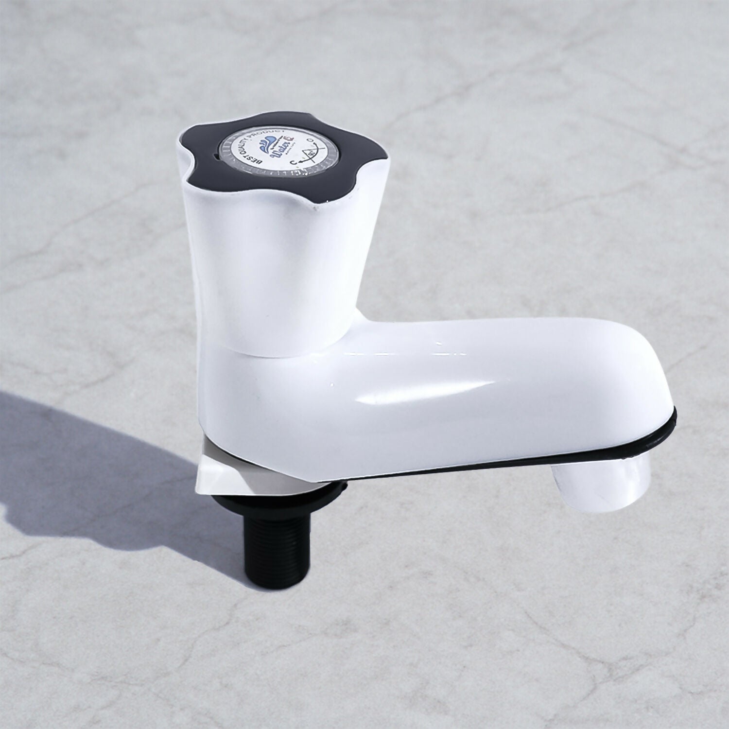 Premium Quality Short Body Plastic Water Tap (1 Pc) 2 Premium Quality Short Body Plastic Water Tap (1 Pc) - Image 2