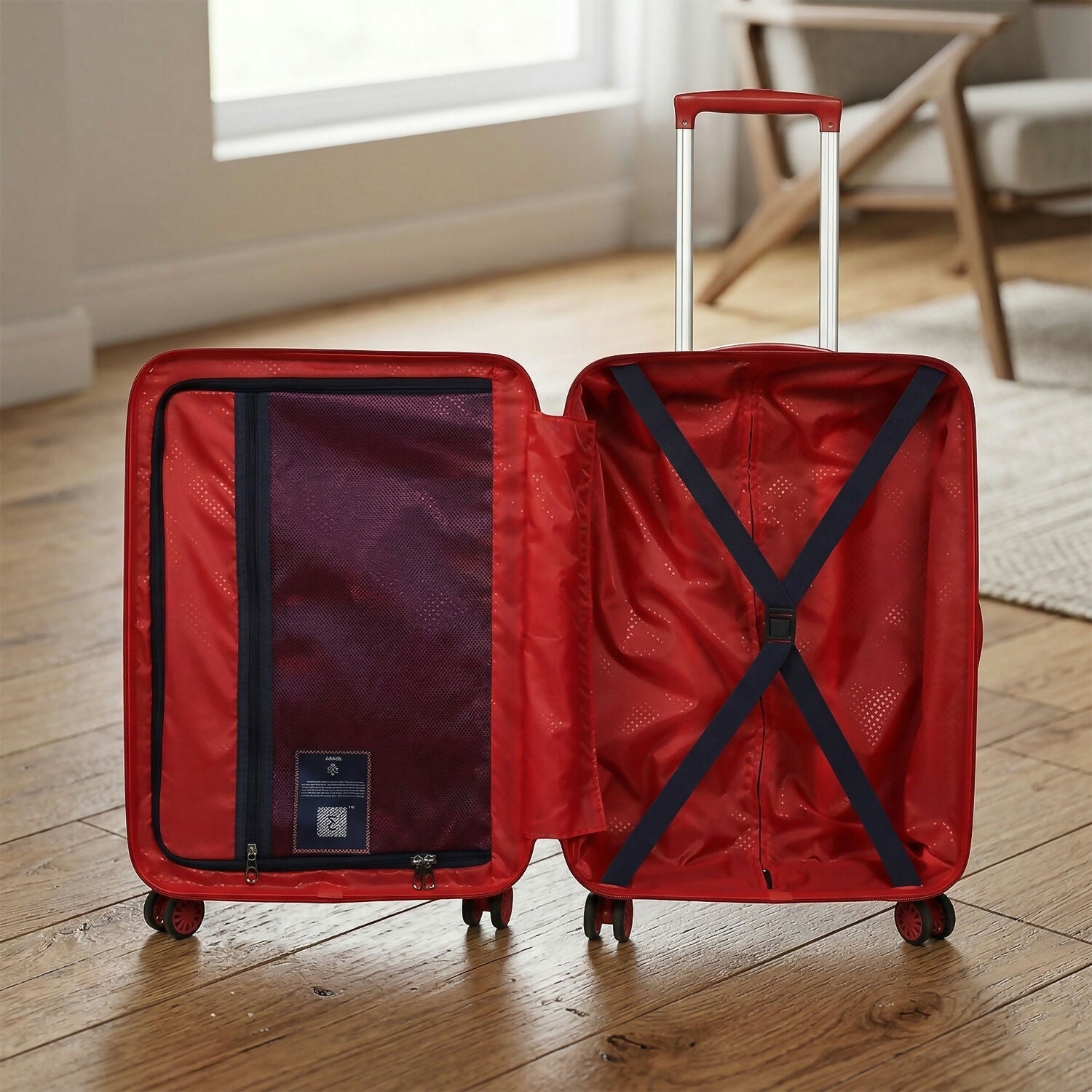 NOVEX Disney Frozen Red Travelling Kids Trolley Bags for Girls Luggage 4 Wheels ( Blue /22 Inch) 2 NOVEX Disney Frozen Red Travelling Kids Trolley Bags for Girls Luggage 4 Wheels ( Blue /22 Inch) - Image 2