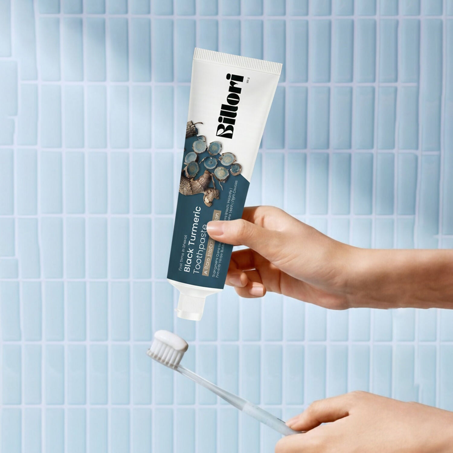 Black Turmeric Toothpaste with A Rare Herbal Innovation, First Time in Bharat (100 g) 2 Black Turmeric Toothpaste with A Rare Herbal Innovation, First Time in Bharat (100 g) - Image 2