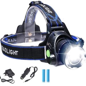 Rechargable LED HEAD Lamp + Battery & Charger