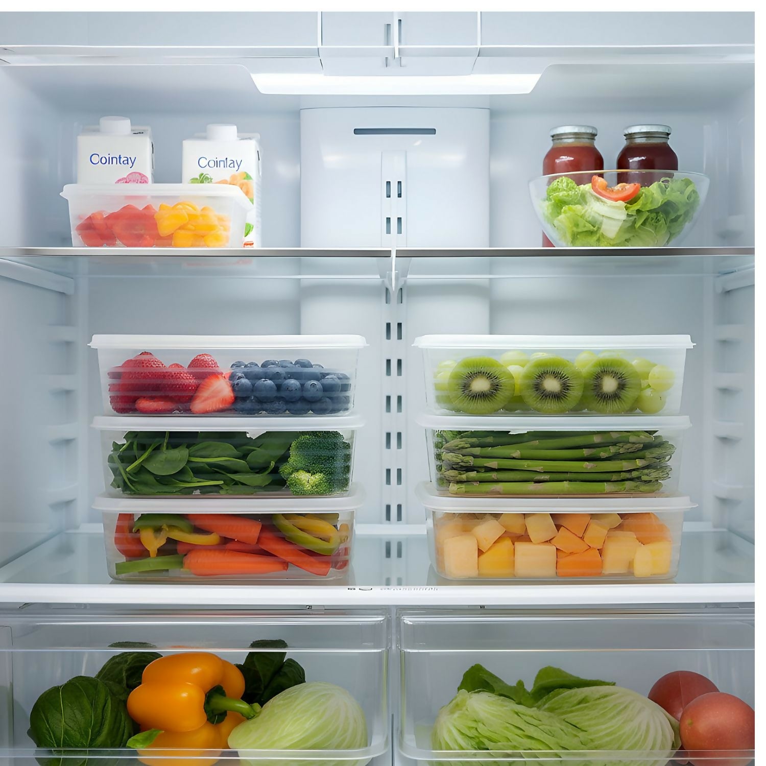 Cuisine Storage Container Airtight Kitchen Food Storage Box 3500Ml (Pack of 3) 3 Cuisine Storage Container Airtight Kitchen Food Storage Box 3500Ml (Pack of 3) - Image 3