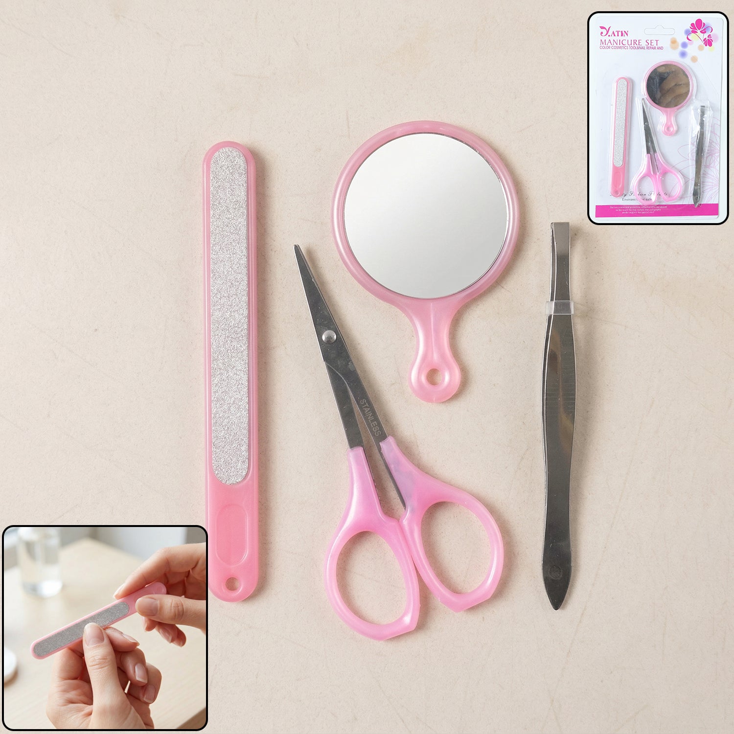 4 In 1 Manicure & Pedicure Grooming Kit 1 4 In 1 Manicure & Pedicure Grooming Kit