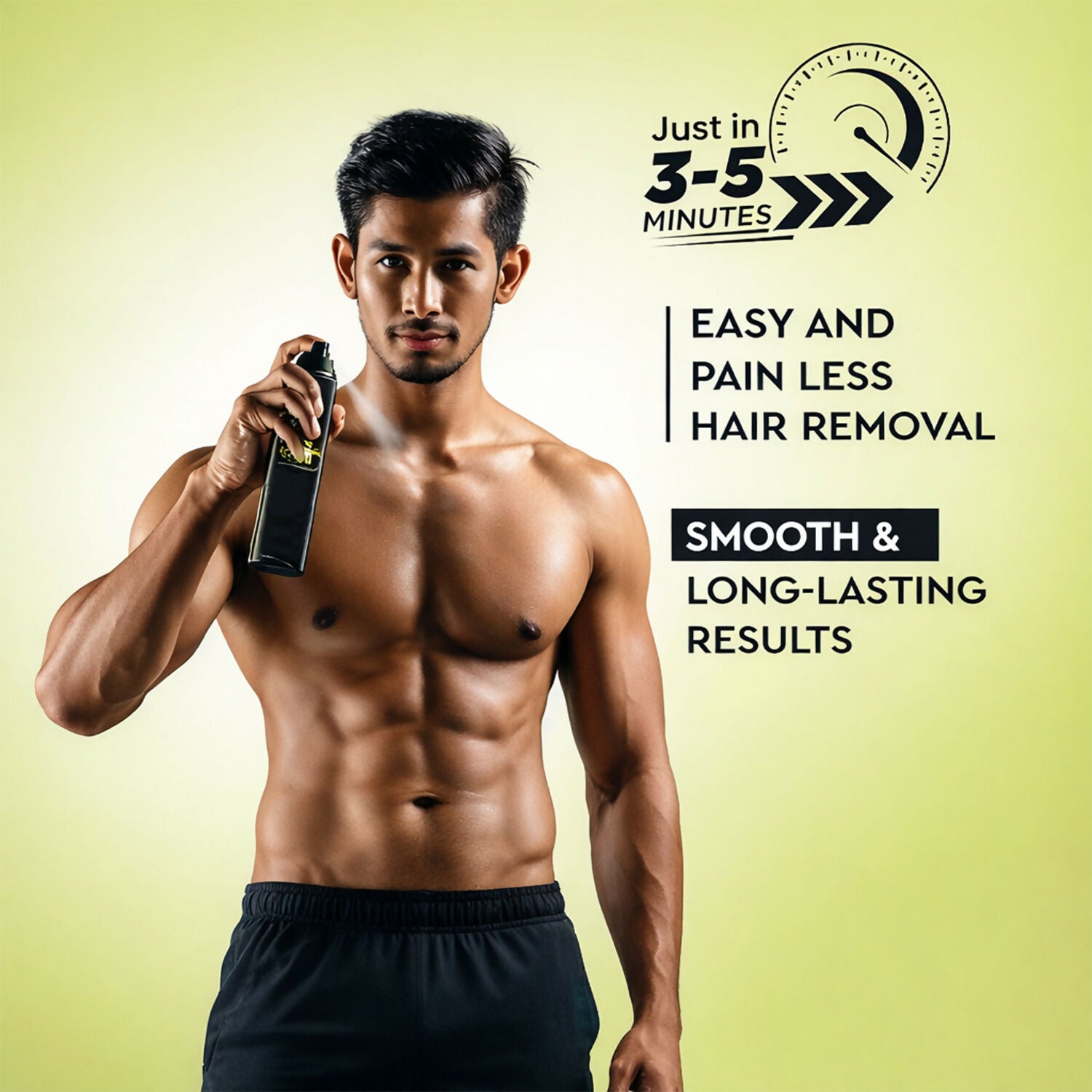 Cupid Hair Removal Spray with Aloe Vera Extract Fast Action Body Hair Remover (200 Ml) 3 Cupid Hair Removal Spray with Aloe Vera Extract Fast Action Body Hair Remover (200 Ml) - Image 3