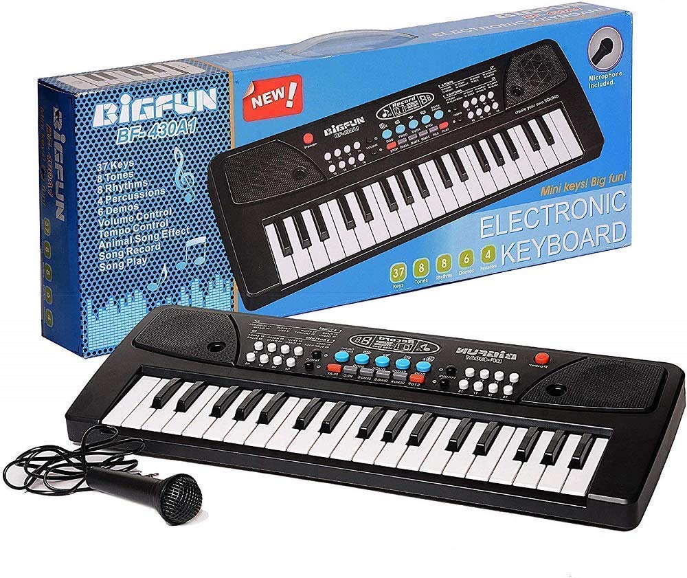 PIANO KEYBOARD WITH MICROPHONE 1 PIANO KEYBOARD WITH MICROPHONE
