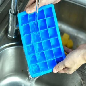 Silicon Square Shape 24 Cavity Ice Cube Trays