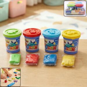 NARA Kids Soft Colorful Dough Clay Set for Creative Play and Learning Activity Kit